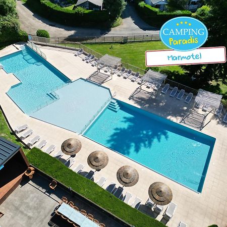 Camping Paradis Marmotel Saint-Geniez-dʼOlt Екстериор снимка